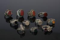 Product Photo: 0345 Finger-rings. Bukhara , nineteenth century